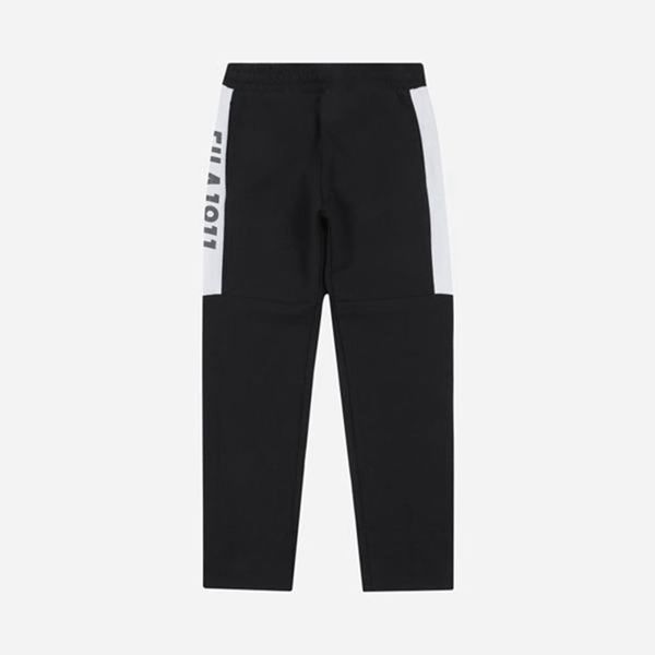 Fila Aurora Track Warm Up Fleece Boy's Jogger Pants - Black,NZ 85-4896